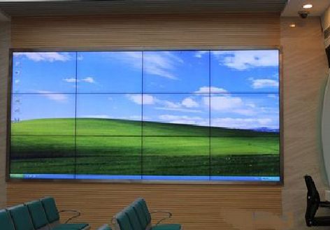 漯河液晶拼接屏的另类用法。